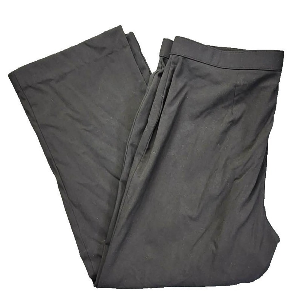 Jaclyn Smith Comfort Fit Black Dress Pants‎ Womens Size 18 Straight Leg Stretch